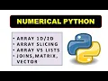 Numerical Python Scientific Computing Using Numpy