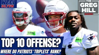 Where Does Patriots Triplets Rank Mahomes or Maye The Greg Hill Show