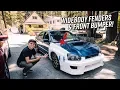 Test Fitting Msports Widebody Fenders Front Bumper