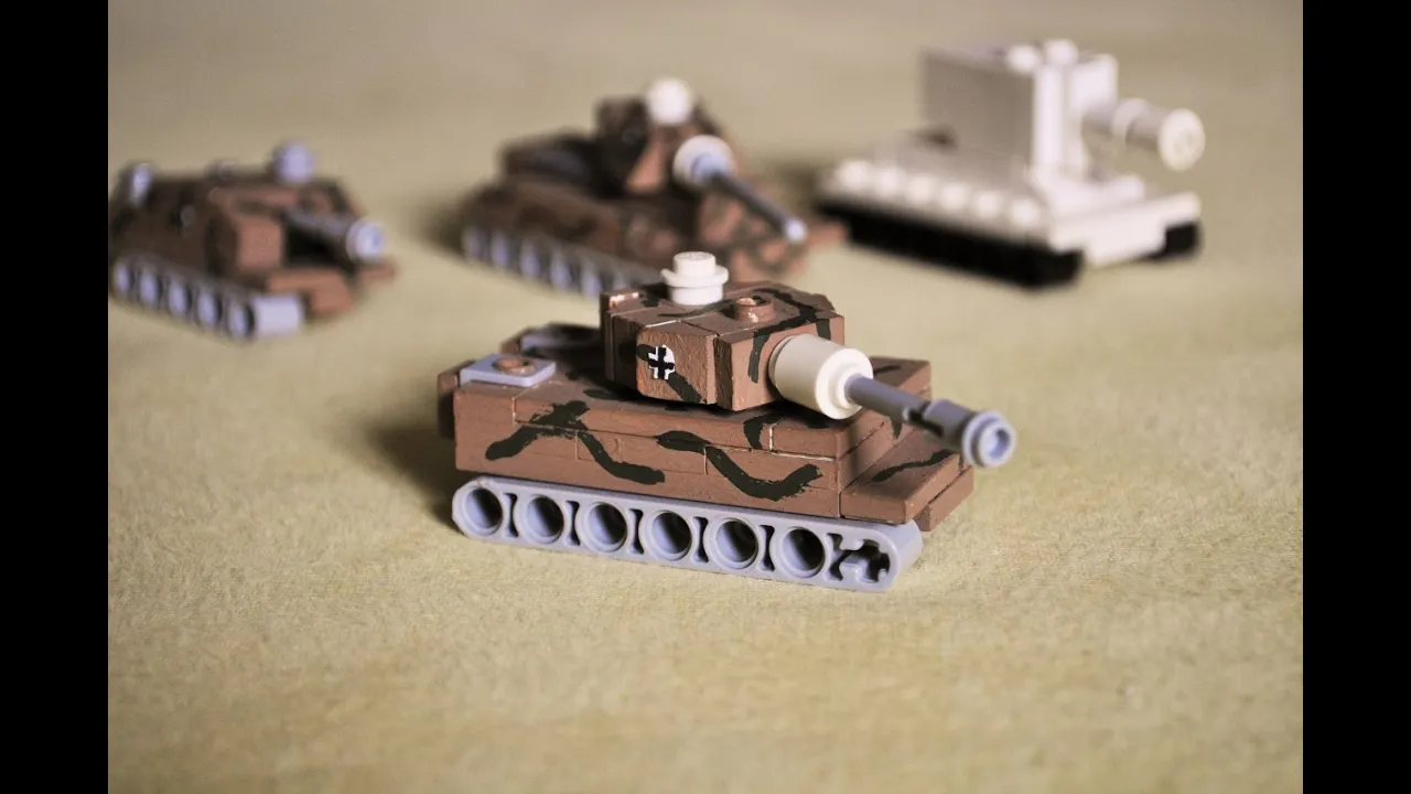 Mini Series: How To Build A Mini Lego Tank. 