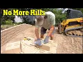 Turning a Hill into a Flat er backyard