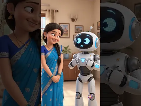 सास का खौफ 😂 AI Robot की भी हवा टाइट हो गई 🤖 | Daya Bhabhi Comedy #Shorts