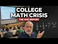 Why Are College Students Struggling With Basic Math
