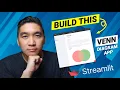 How to build VennLit App for comparing lists in Python using Streamlit