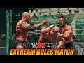 Download Lagu WWE 2K25: The Rock vs Roman Reigns vs Cody Rhodes | Extreme Rules Match Gameplay!