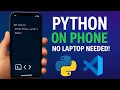 Python on 2025 No Laptop Needed - VS Code Mobile Coding Apps Guide for Beginners