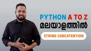 String Concatenation Python Malayalam Tutorial Python For Beginner to Advanced level