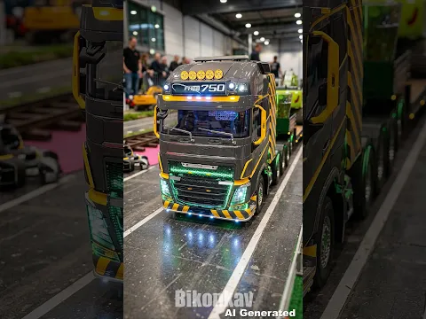 Mind-Blowing RC Volvo FH16 750 Build! π€―π Hobbymesse Leipzig 2026