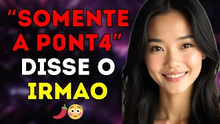 Nós dois estávamos sozinhos em casa, e ISSO aconteceu no banheiro