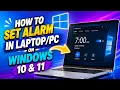 How To Set Alarm in on Windows 10 11 2026 Method