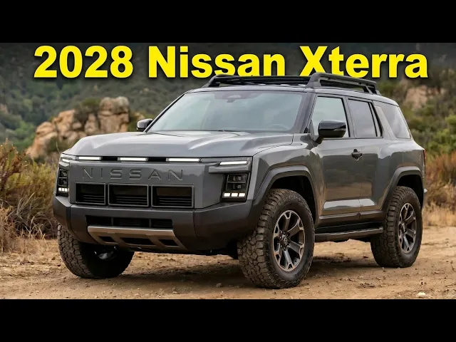 2028 Nissan Xterra Confirmed: Body-on-Frame, V6 Hybrid, and Pure Off-Road Grit