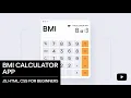 BMI Calculator using JavaScript Beginner Project Hindi