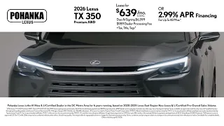 Pohanka Lexus of Chantilly August 2026 TX 350 Special
