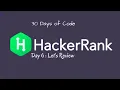 Day 6 Let s Review