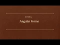 Lecture-15 Angular Forms