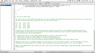 7 6 Part 2 Driver s License Exam - Java