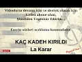 Download Lagu KAÇ KADEH KIRILDI LA KARAR ALTYAPI KARAOKE #cover #altyapı #karaoke #müslümgürses  #damar MP3