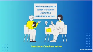 Let s solve the Python interview question Write a function to check if given string is a palindrome