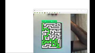 Solving Mazes with Tensor Flow and OpenCV