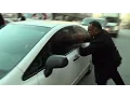 Caught on camera Taxi driver confronts Uber driver
