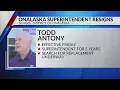 Onalaska Superintendent announces immediate resignation