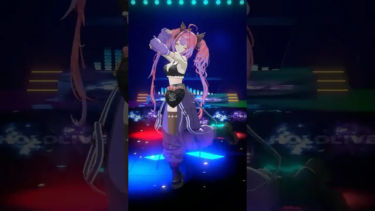 いーあるふぁんくらぶ【#綺々羅々ヴィヴィ】#vtuber #hololive #dance #shorts