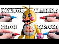 Drawing Toy Chica FNAF 4 Amazing Styles