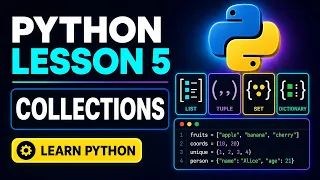 Python Collections Lists Tuples Sets and Dictionaries