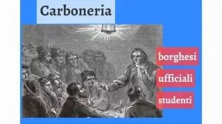 Le società segrete e i moti per l'indipendenza nazionale