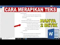 Download Lagu Cara Cepat dan Mudah Merapikan Teks Skripsi