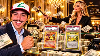 PARTICIPEI DE UM LEILÃO DE UMA CARTA POKÉMON DO PIKACHU DE R$ 200 MIL