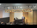 24 July 2026: Dale Chambers Recital