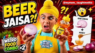 Wierd food combo #2 . Lets try honey with Onion ! 