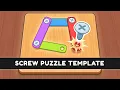 Screw Puzzle Template Demonstration