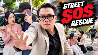 Top street SOS rescue situations you must watch #kindness #positivity #viral #shorts