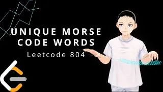 Leetcode 804 - Unique Morse Code Words JAVA Solution Explain
