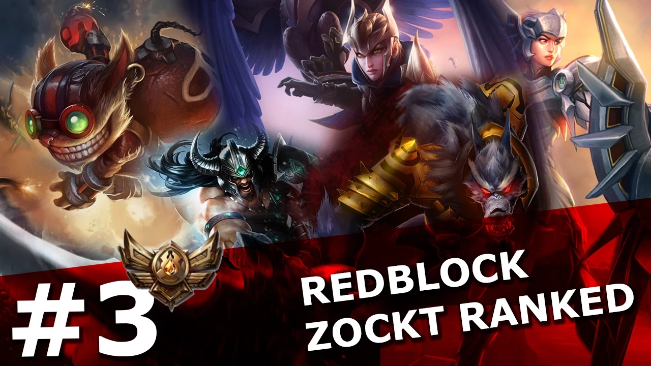 #3 Redblock zockt Teamranked - Promo zu Bronze 3 - Game 2