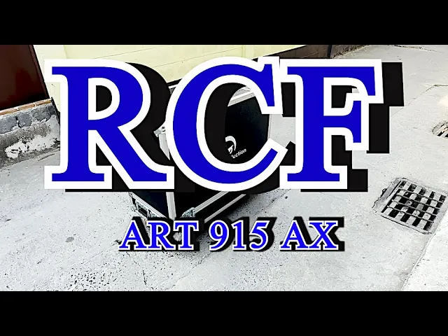 กล่องใส่ตู้ลำโพง RCF ART915AX
