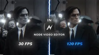 Turn 30FPS into 120FPS SMOOTH Like AE Node Tutorial