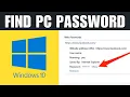 How To Find Pc Password Windows 10 2026