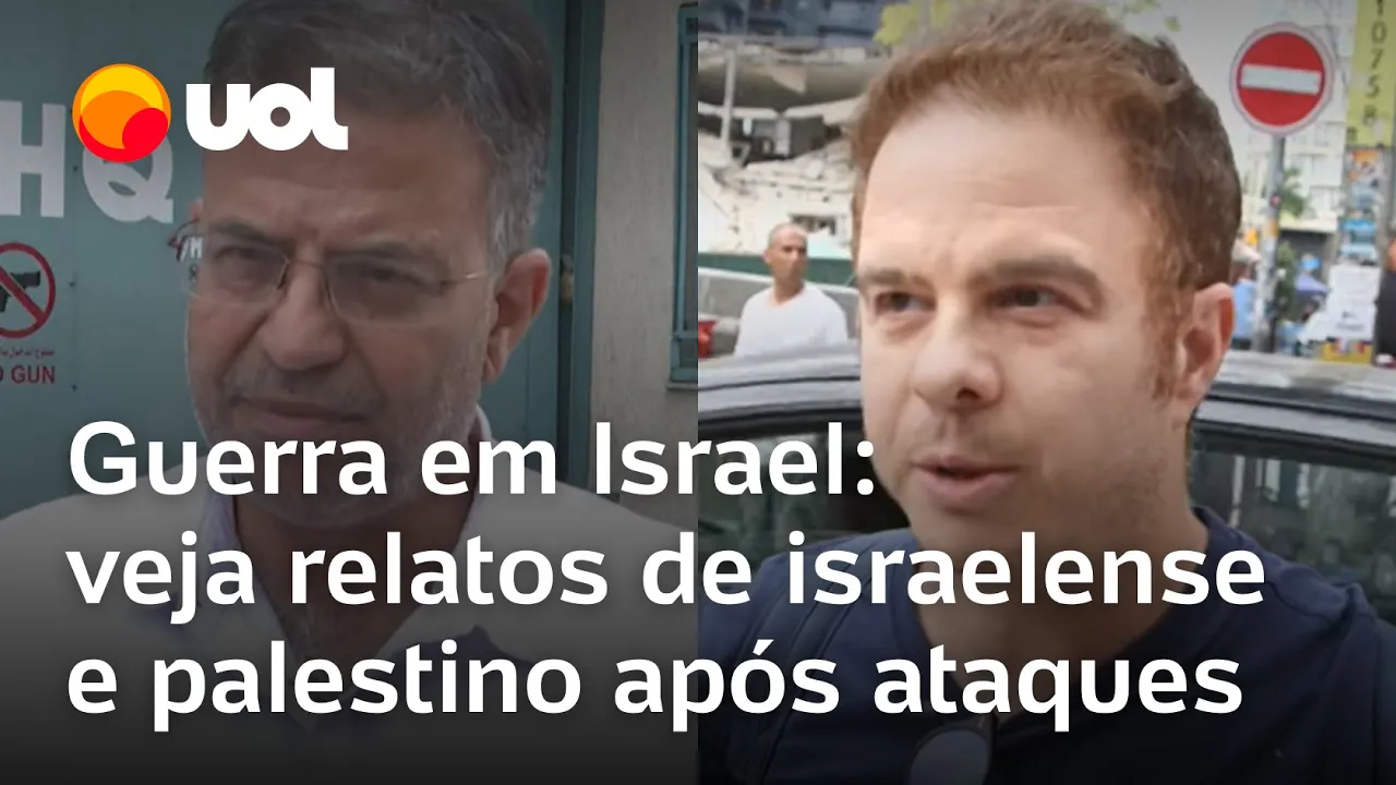 Israel: 'Noite mais assustadora da vida', diz israelense; palestino: 'Não há lugar seguro em Gaza'
