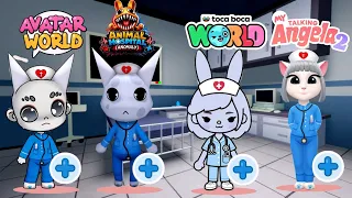 🐾 Roblox Head Nurse Animal Hospital (Anomaly) IN 4 DIFFERENT GAMES!😱✨
