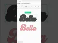 How to Create a Text Outline in Cricut Design Space
