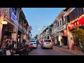 🇲🇾 [4K] Sunset Walk on Lebuh Pantai  Colonial Charm \u0026 Streetlife in George Town  August 2025 🌇🚶‍♂️