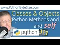 Python Methods and self