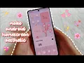 how to make your phone aesthetic pastel pink theme