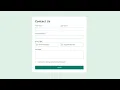 Contact Form Frontend Mentor Challenge HTML CSS JavaScript