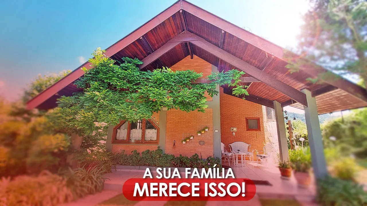 Video do Imóvel: Casa com 3 suítes em condomínio fechado, cercado pela natureza e tranquilidade de Campos do Jordão.