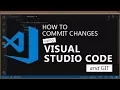 How to commit changes and push them in Visual Studio Code