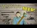 Basic Blacksmithing TOOLS